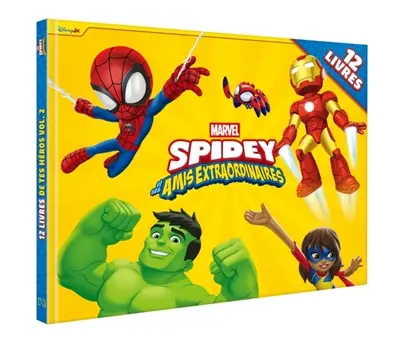 Spidey et ses amis extraordinaires : 12 livres de tes héros : volume 2