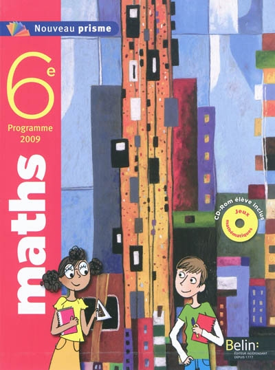 Maths 6e : programme 2009
