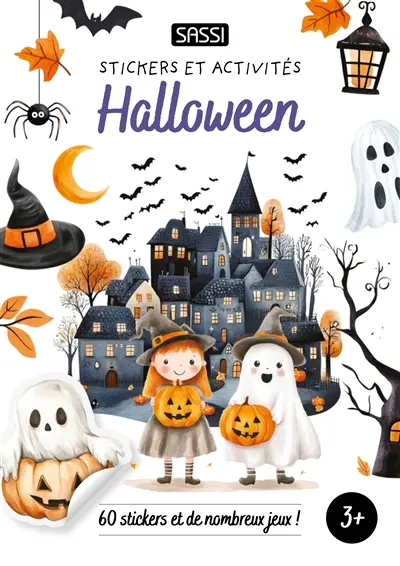 Halloween : 60 stickers et de nombreux jeux !