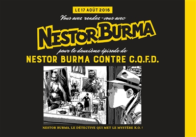 Nestor Burma contre CQFD, Nestor Burma, n° 1