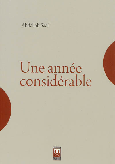 Une année considérable