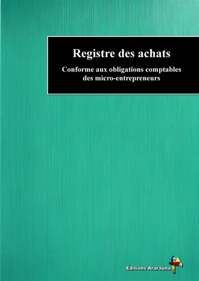 Registre des achats...