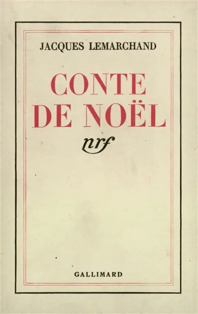 Conte de Noël. Mots d'enfants