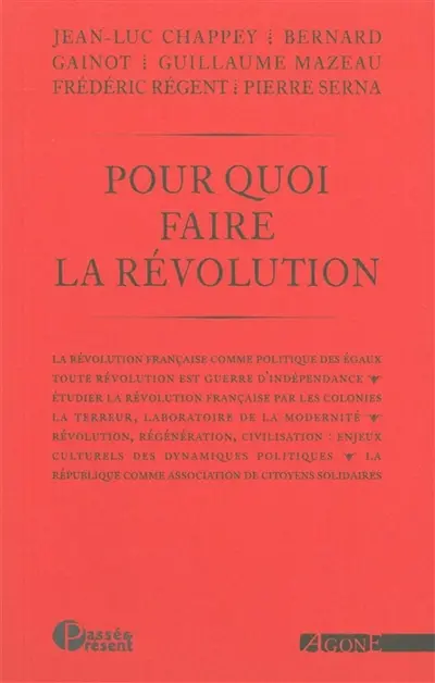 Pour quoi faire la Révolution