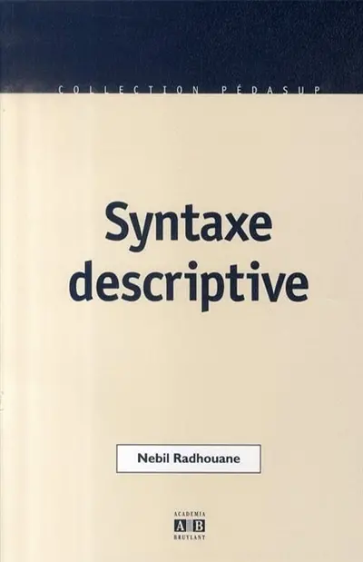 Syntaxe descriptive
