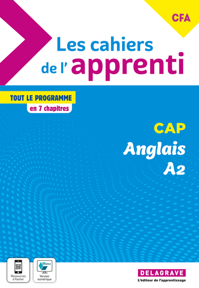 Anglais CAP, CFA A2 : tout le programme en 7 chapitres