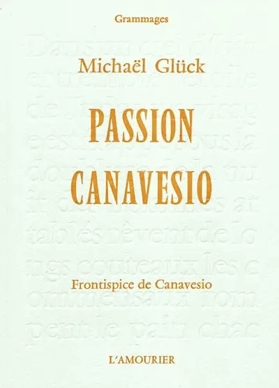 Passion Canavesio : moi, Judas