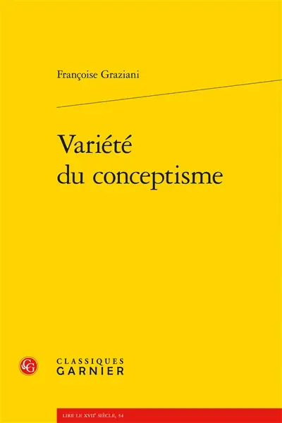 Variété du conceptisme