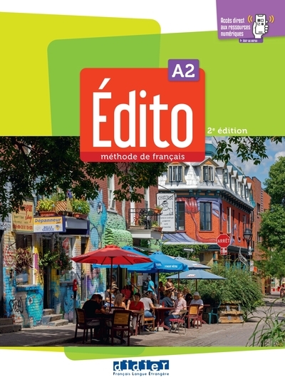 Edito, méthode de français, A2