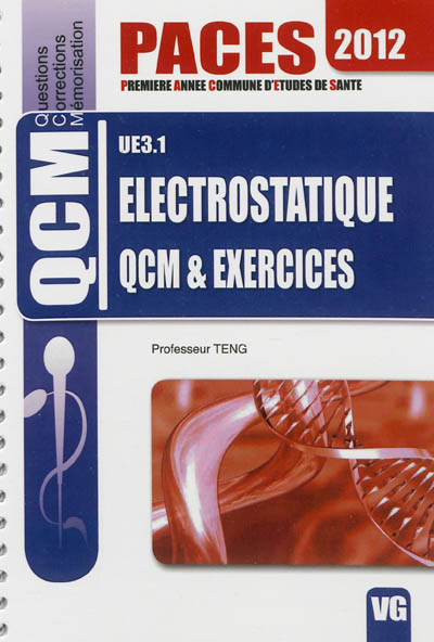 UE 3.1, électromagnétique : QCM & exercices