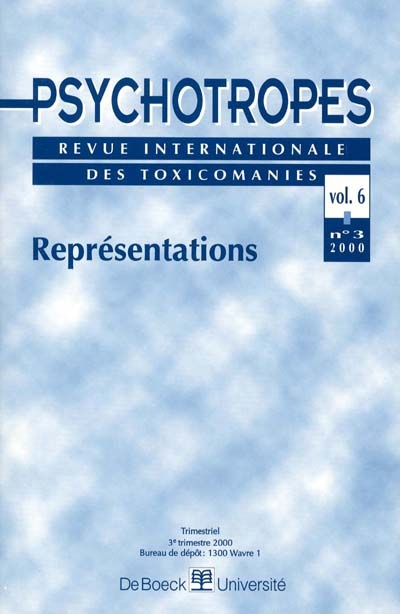 Psychotropes, n° 3 (2000)....