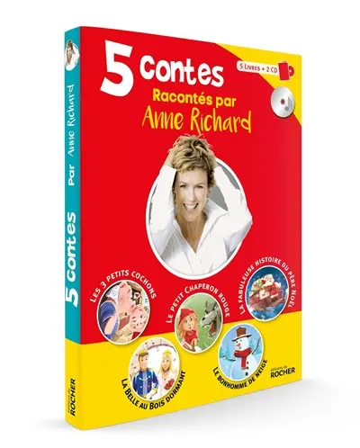 5 contes racontés par Anne Richard