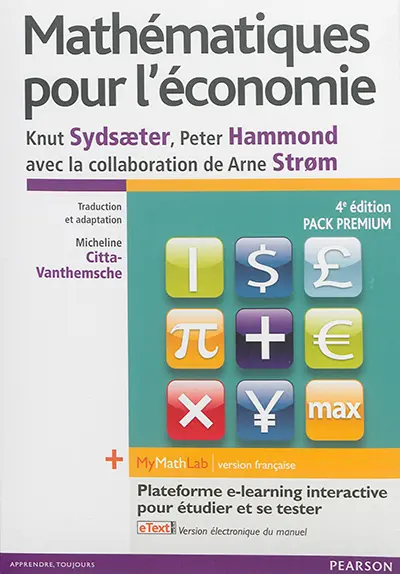 Mathématiques pour l'économie