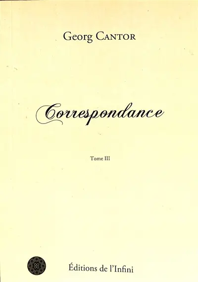 Correspondance. Vol. 3