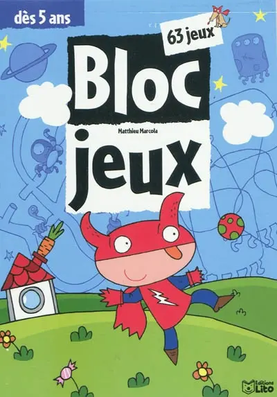 Bloc jeux rigolo : 63 jeux, dès 5 ans