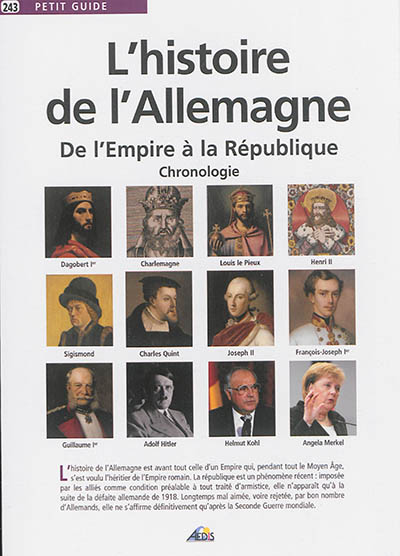 L'histoire de l'Allemagne : de l'Empire à la République : chronologie