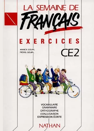 La semaine de français, CE2 : exercices
