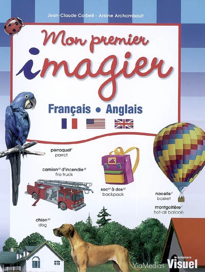 Mon premier imagier français-anglais