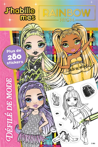J'habille mes Rainbow High : défilé de mode