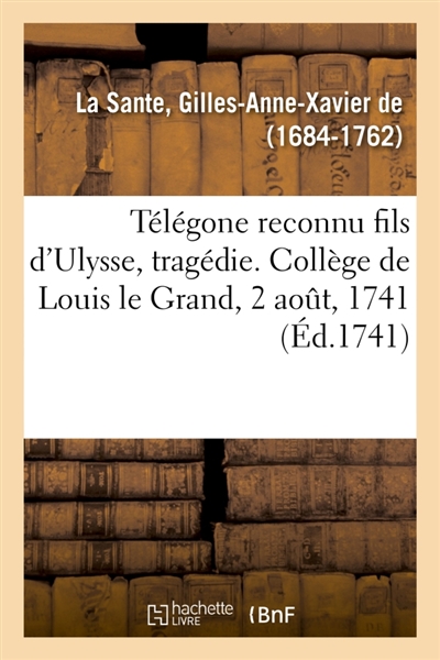 Télégone reconnu fils...