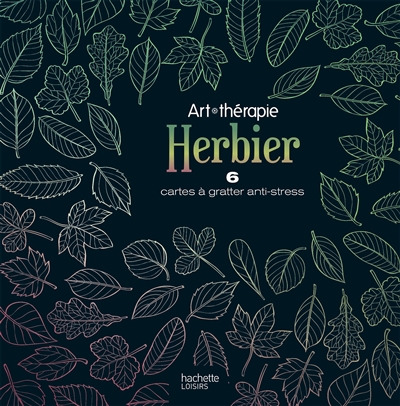 Herbier : 6 cartes à gratter anti-stress