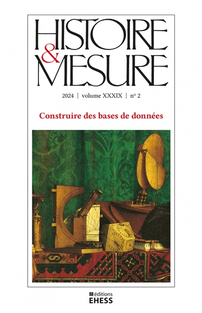 Histoire & mesure, n° 39-2....