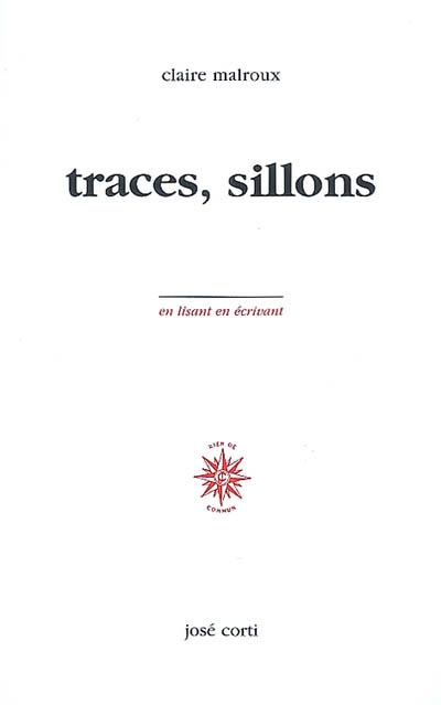 Traces, sillons