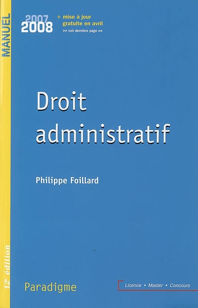 Droit administratif 2007-2008