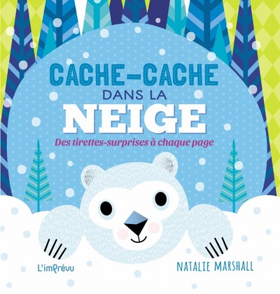 Cache-cache dans la neige : des tirettes-surprises à chaque page