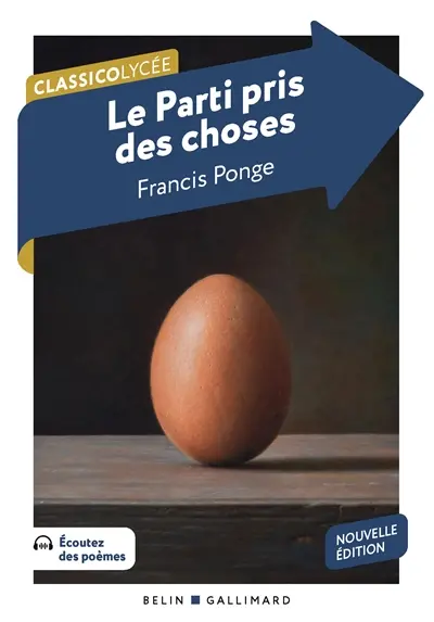 Le parti pris des choses