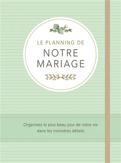 Le planning de notre mariage : organisez le plus beau jour de votre vie dans les moindres détails