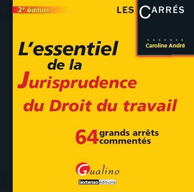 L'essentiel de la jurisprudence du droit du travail : 64 grands arrêts commentés