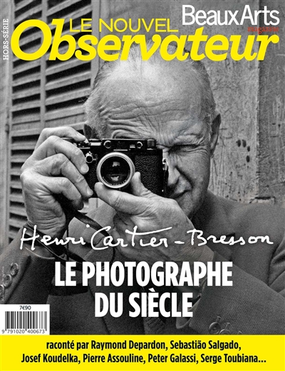 Nouvel observateur-Beaux-arts (Le), hors série, n° 4. Henri Cartier-Bresson, le photographe di siècle