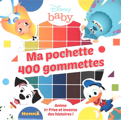 Disney Baby : ma pochette 400 gommettes : Donald, 101 dalmatiens