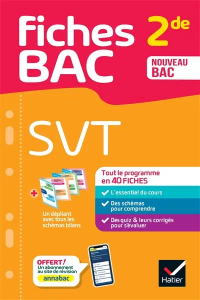 SVT 2de : nouveau bac