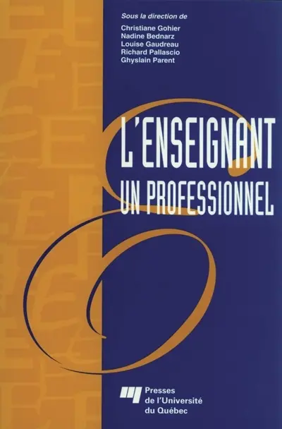 L'enseignant : un professionnel