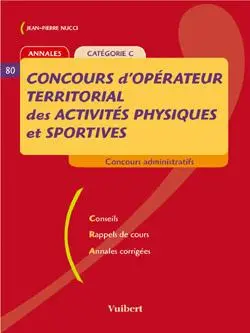 Concours d'opérateur territorial des activités physiques et sportives, catégorie C