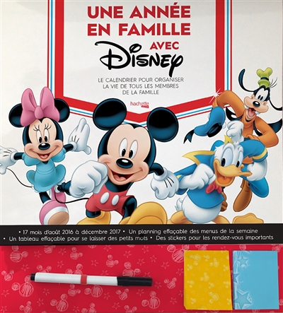 Une année en famille avec Disney : le calendrier pour organiser la vie de toute la famille