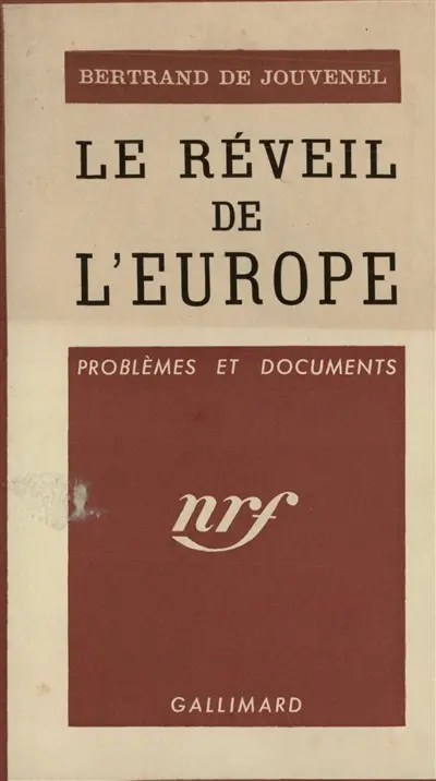 Le réveil de l'Europe