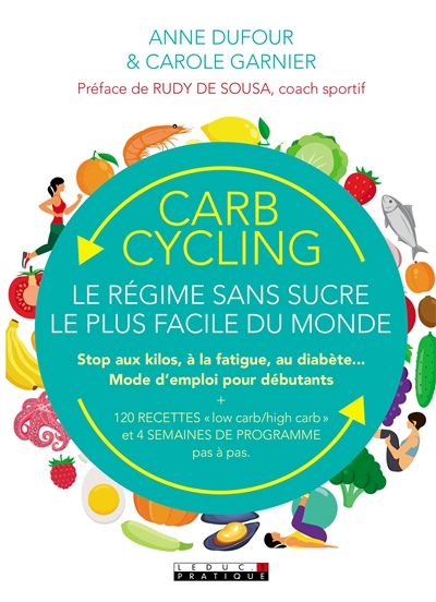 Carb cycling : le régime sans sucre le plus facile du monde : stop aux kilos, à la fatigue, au diabète... Mode d'emploi pour débutants