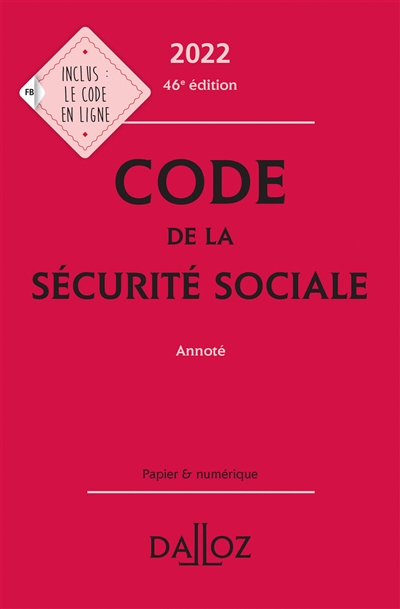 Code de la Sécurité sociale...