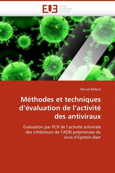 Méthodes et techniques d'évaluation de l'activité des antiviraux