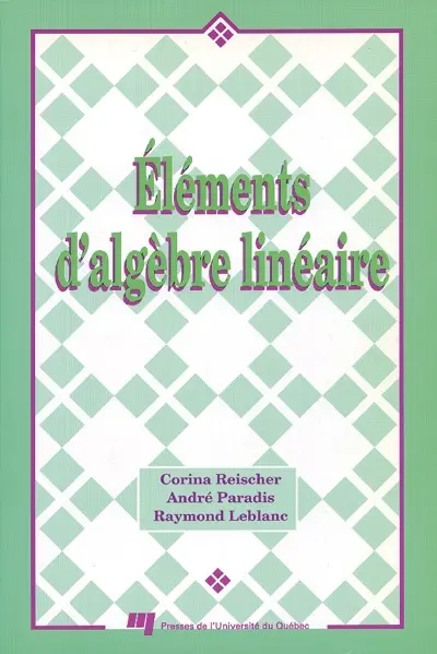 Eléments d'algèbre linéaire