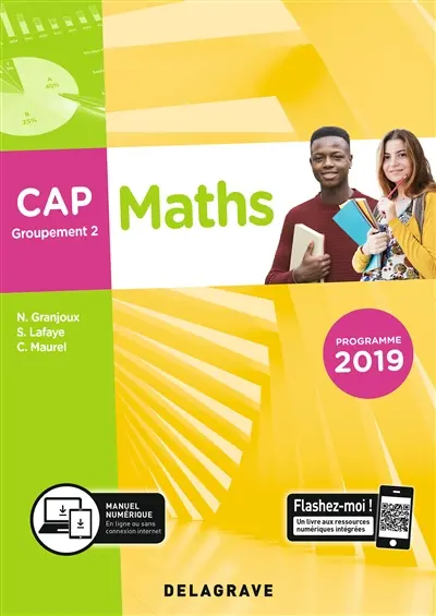 Maths : CAP groupement 2 : programme 2019