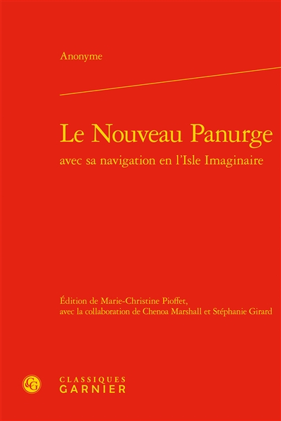 Le nouveau Panurge : avec sa navigation en l'Isle imaginaire