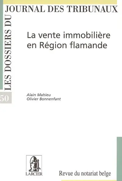 La vente immobilière en Région flamande