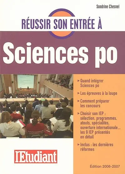 Réussir son entrée à Sciences Po