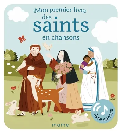 Mon premier livre des saints en chansons