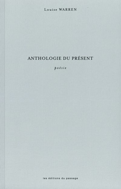 Anthologie du présent