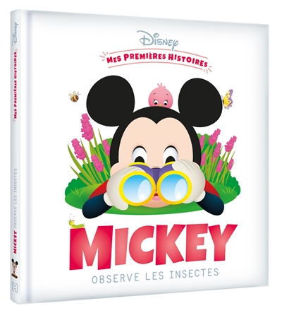 Mickey observe les insectes